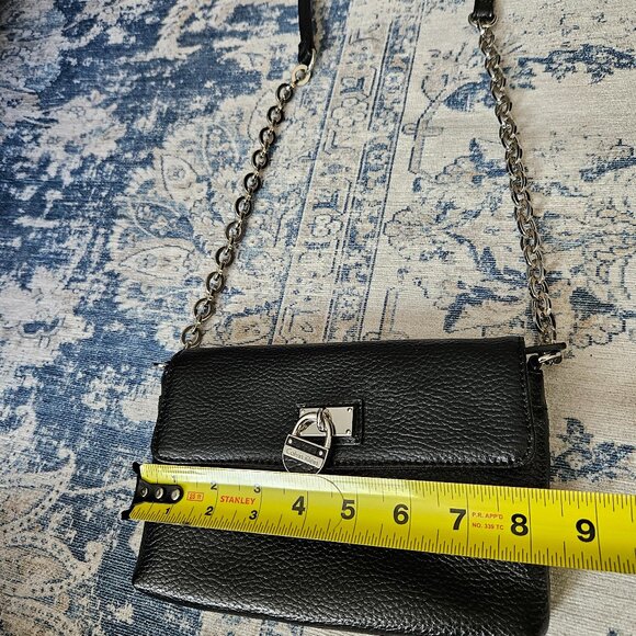 Calvin Klein Small Leather Crossbody Bag - Picture 9 of 11